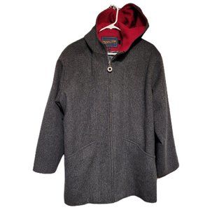 Women's Pendleton Hooded Wool Coat